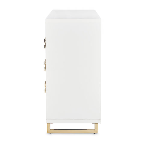 Michael Amini Palm Gate Dresser Cloud White
