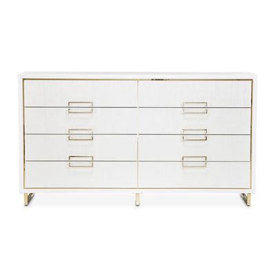 Michael Amini Palm Gate Dresser Cloud White