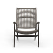 Sunset West Grigio Highback Chair
