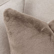 Michael Amini Camellia Field 3-Piece Chenille Sofa - Linen/Warm Pecan