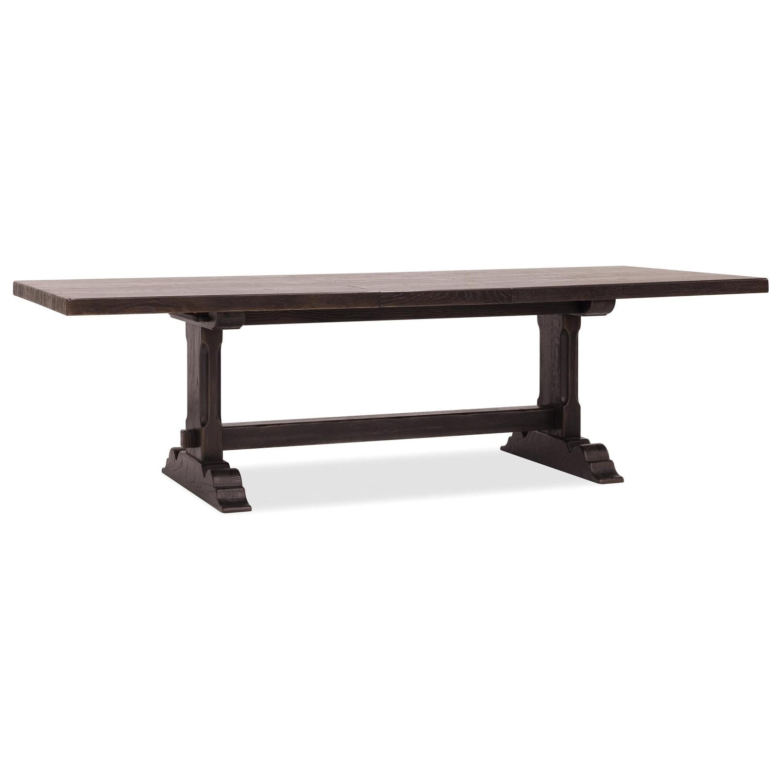 Hooker Furniture Driftwood Rectangle Dining Table with Two 20-inch Leaves