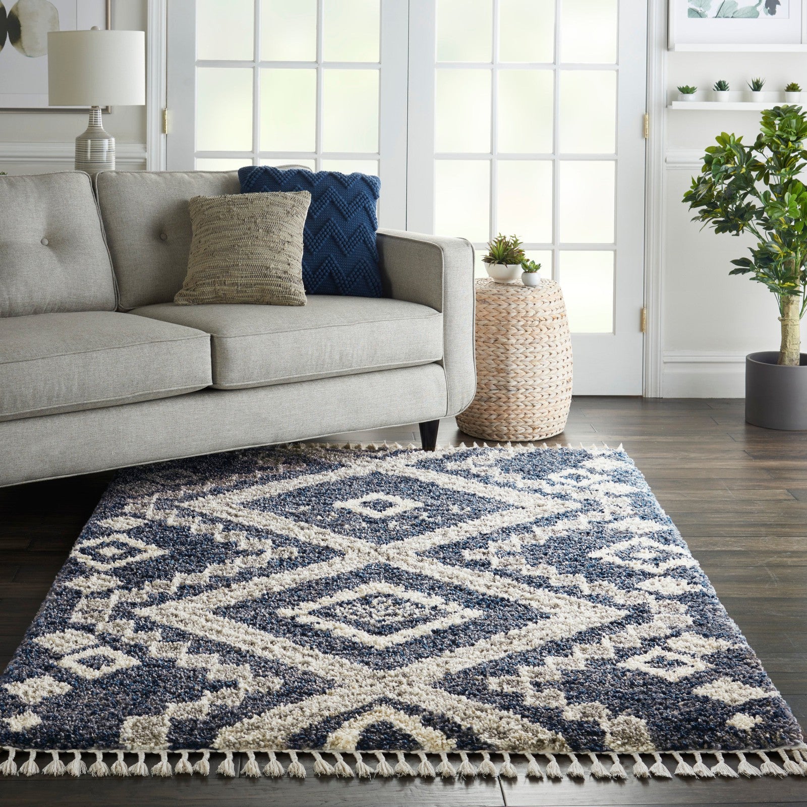 Nourison Oslo Shag OSL02 Shag Indoor Rug
