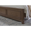 Pulaski Saddle Creek Timber Brown Upholstered Bed