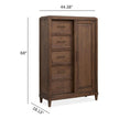 Magnussen Home Groveland Park Antique Coffee Door Chest