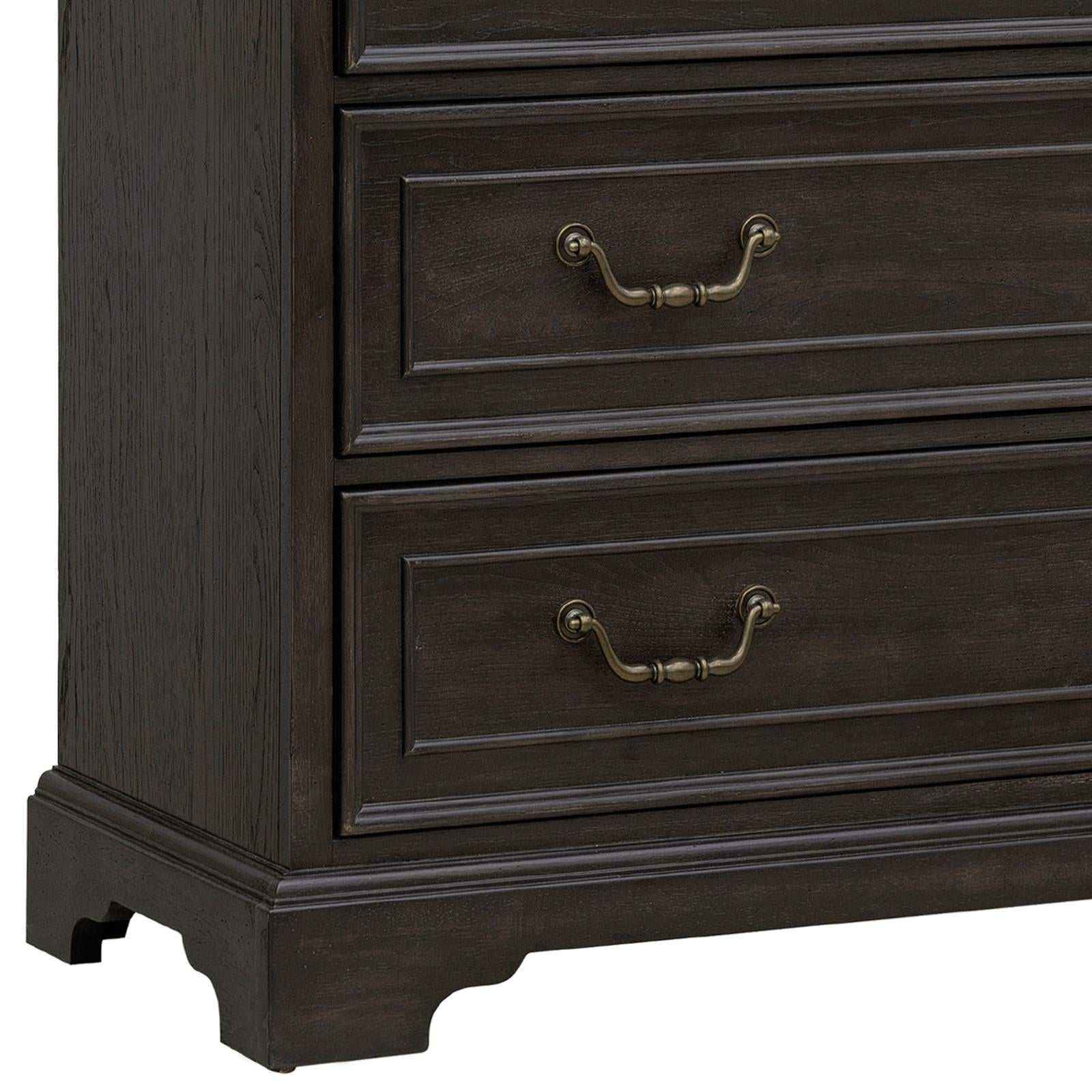 Pulaski Furniture Hickory Creek Brown Velvet 6 Drawer Chest
