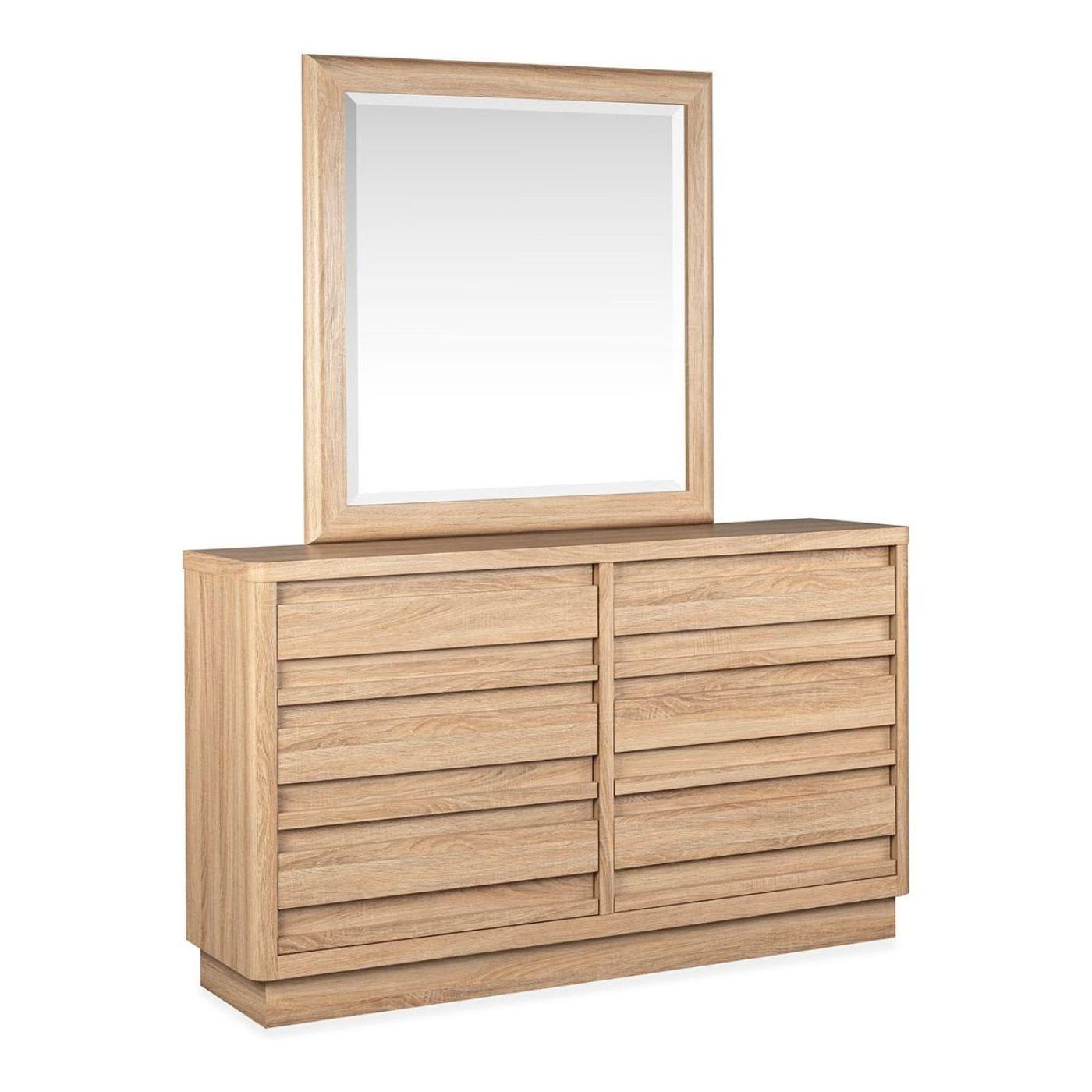 Magnussen Home Brentwood Heights Provincial Brown Double Drawer Dresser