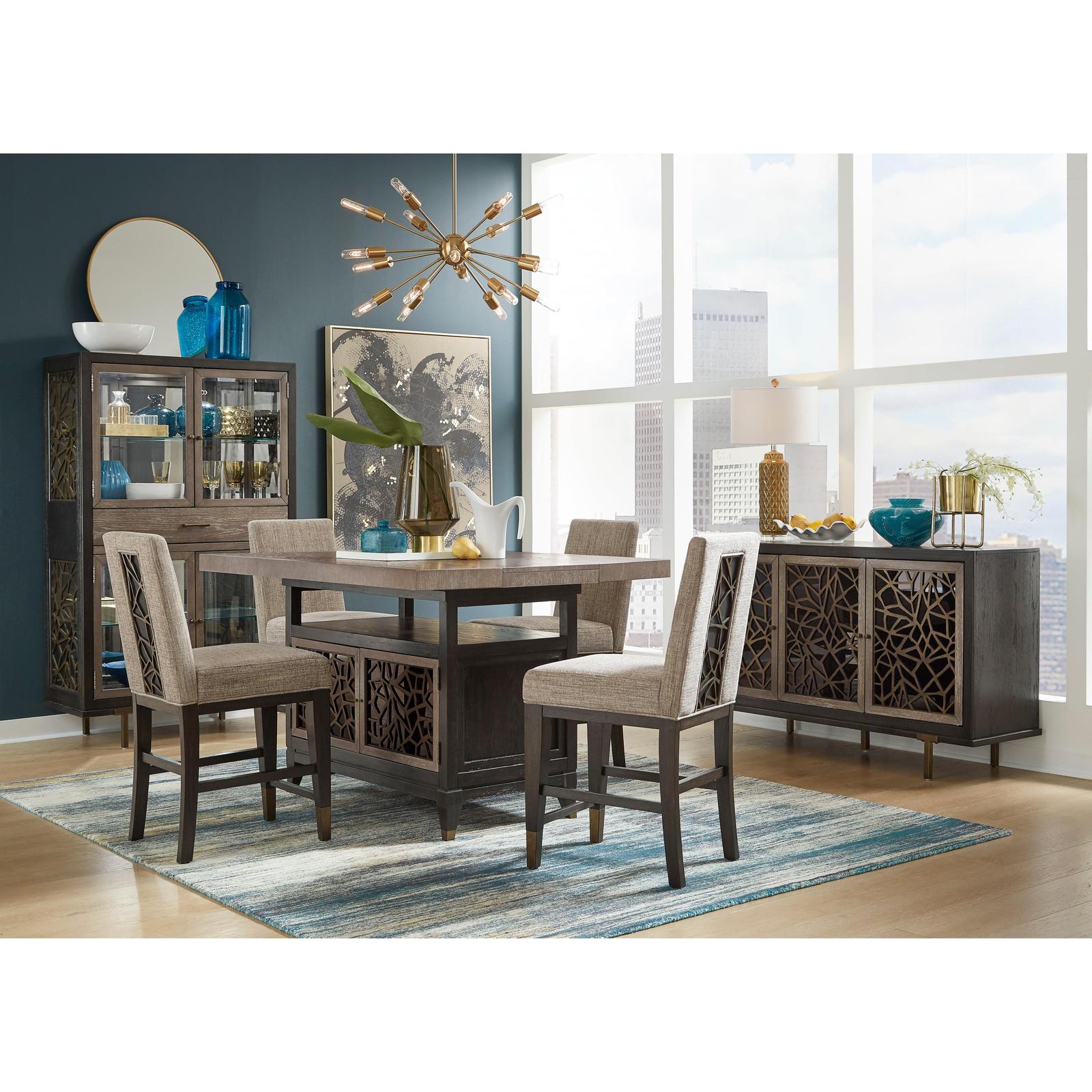 Magnussen Home Ryker Nocturn Black & Coventry Grey Server