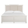 Magnussen Home Willowbrook Egg Shell White Bed