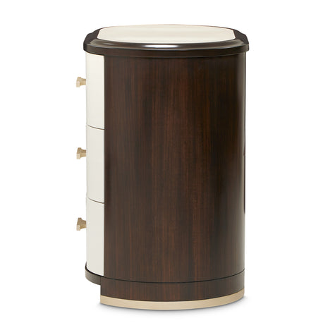 Michael Amini Paris Chic Nightstand Espresso