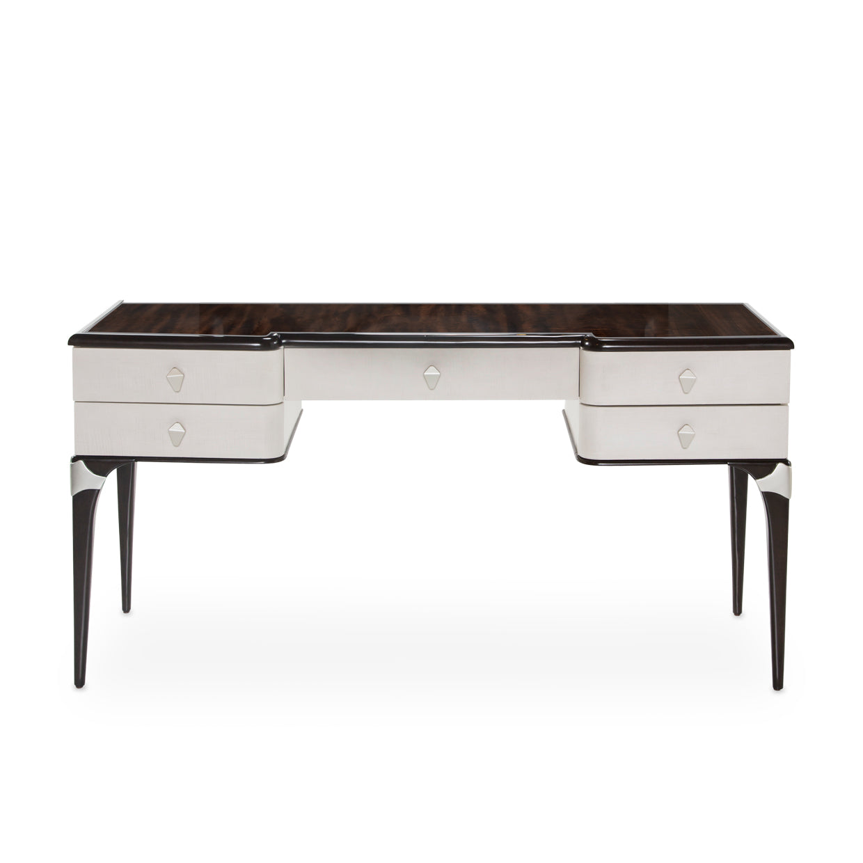 Michael Amini Paris Chic Vanity/Desk Espresso