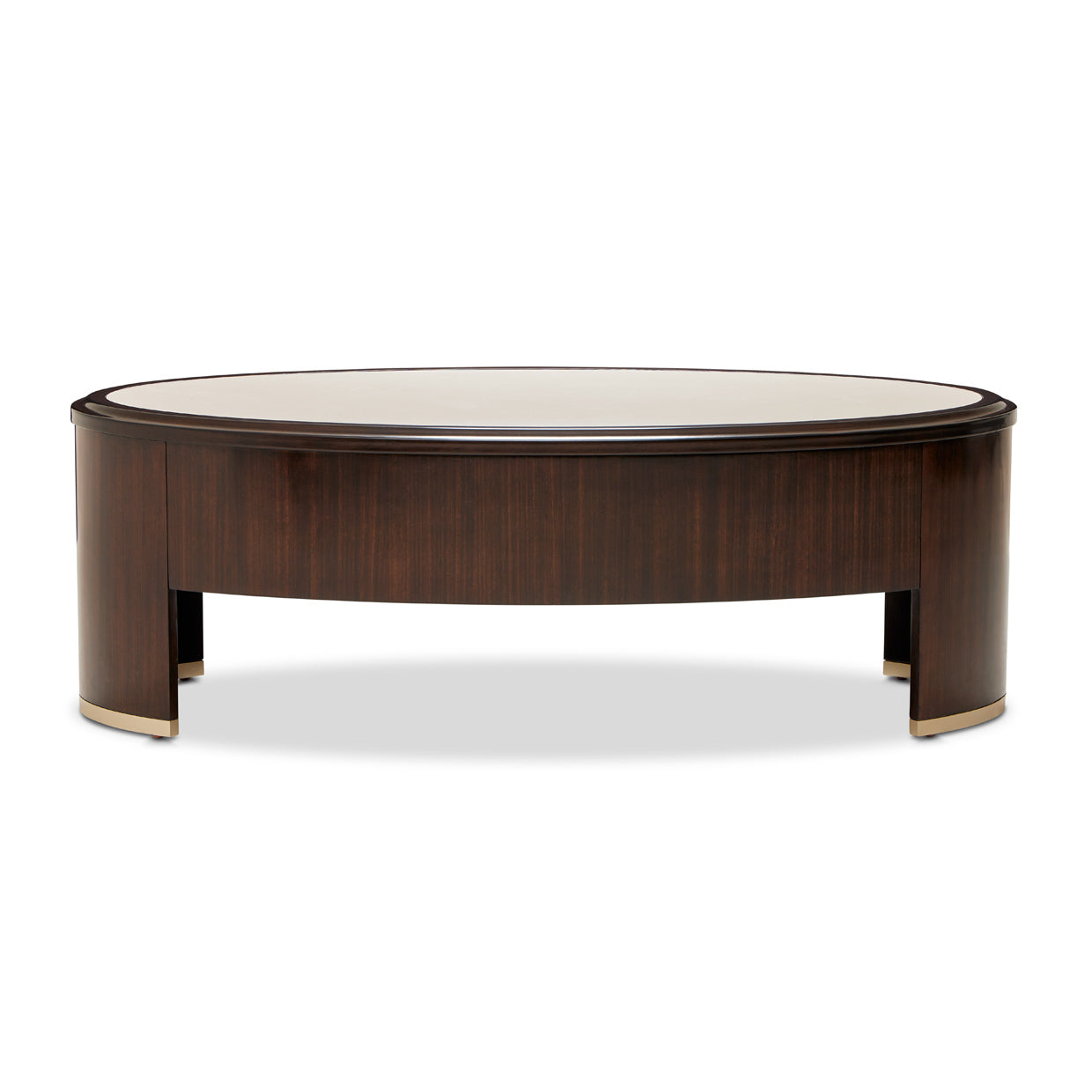 Michael Amini Paris Chic Oval Cocktail Table