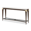 Michael Amini Paris Chic Console Table Espresso