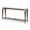 Michael Amini Paris Chic Console Table Espresso