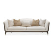 Michael Amini Paris Chic Sofa Cremini Espresso