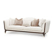 Michael Amini Paris Chic Sofa Cremini Espresso