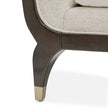 Michael Amini Paris Chic Sofa Cremini Espresso