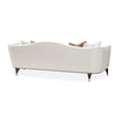 Michael Amini Paris Chic Sofa Cremini Espresso