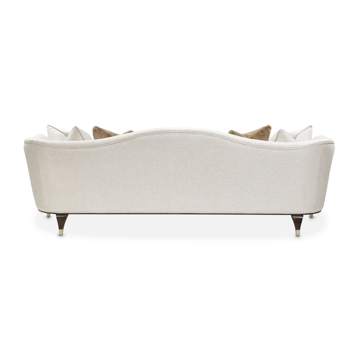 Michael Amini Paris Chic Sofa Cremini Espresso
