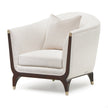 Michael Amini Paris Chic Matching Chair Cremini Espresso
