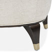 Michael Amini Paris Chic Matching Chair Cremini Espresso