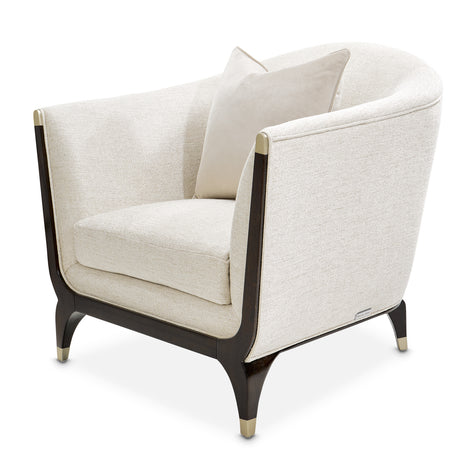 Michael Amini Paris Chic Matching Chair Cremini Espresso