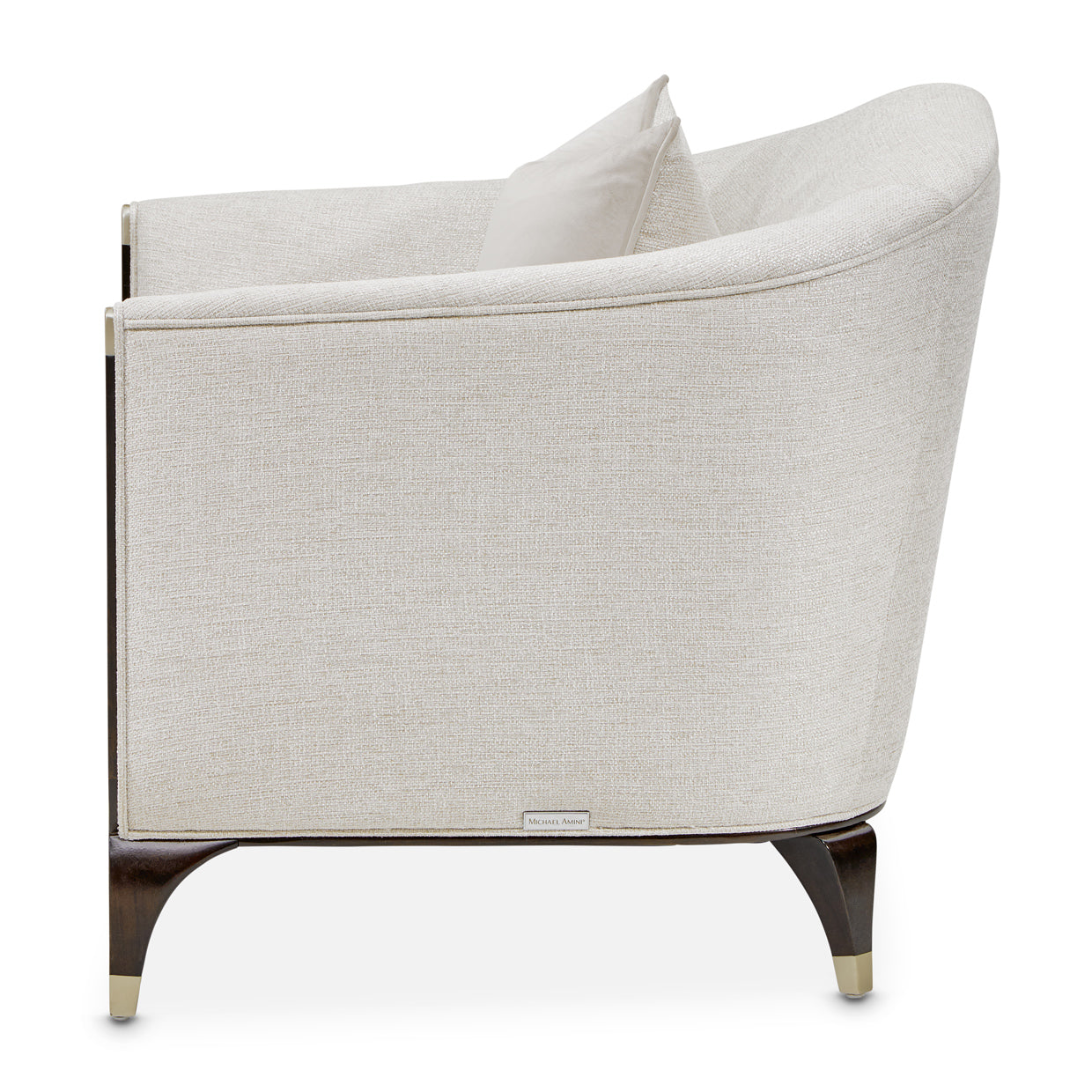 Michael Amini Paris Chic Matching Chair Cremini Espresso