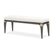 Michael Amini Paris Chic Bed Bench Espresso