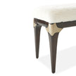 Michael Amini Paris Chic Bed Bench Espresso