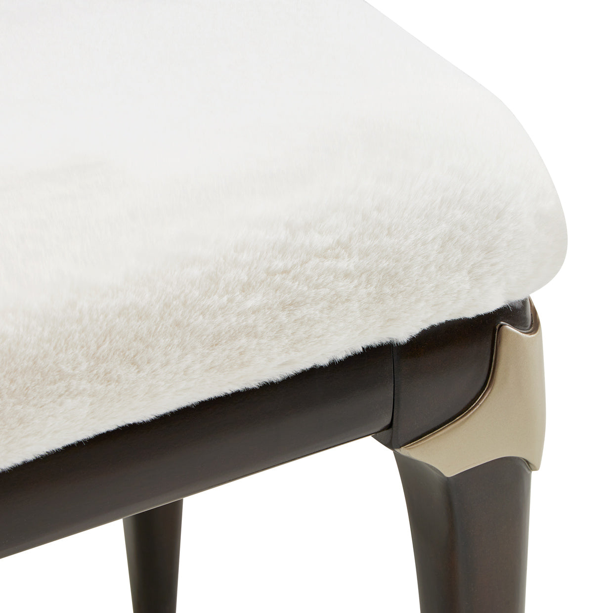 Michael Amini Paris Chic Bed Bench Espresso