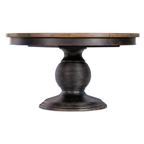 Hooker Furniture Americana Round Pedestal Dining Table with 22
