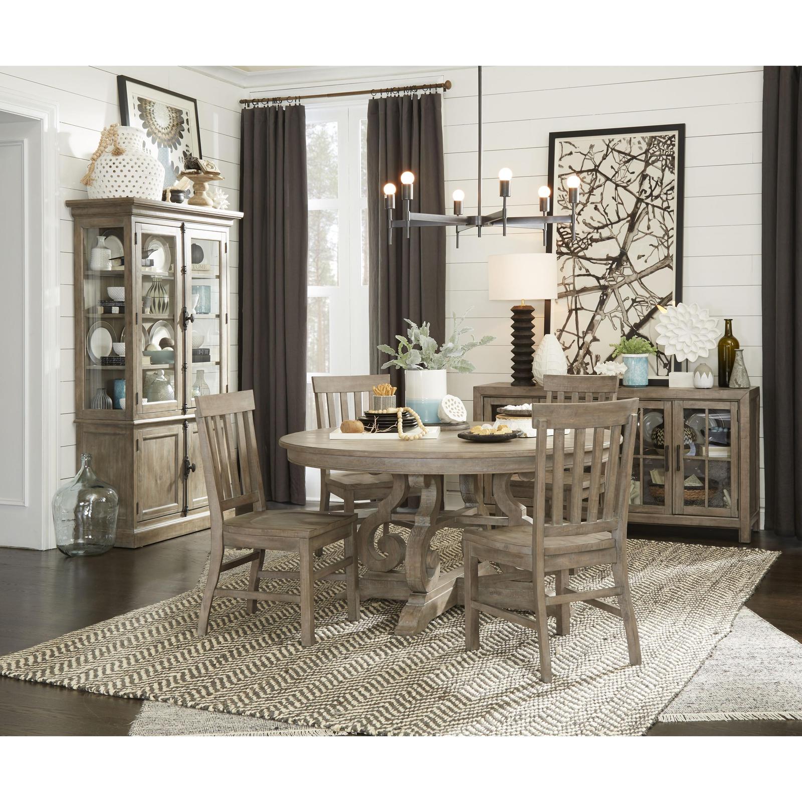 Magnussen Home Tinley Park Dove Tail Grey Server