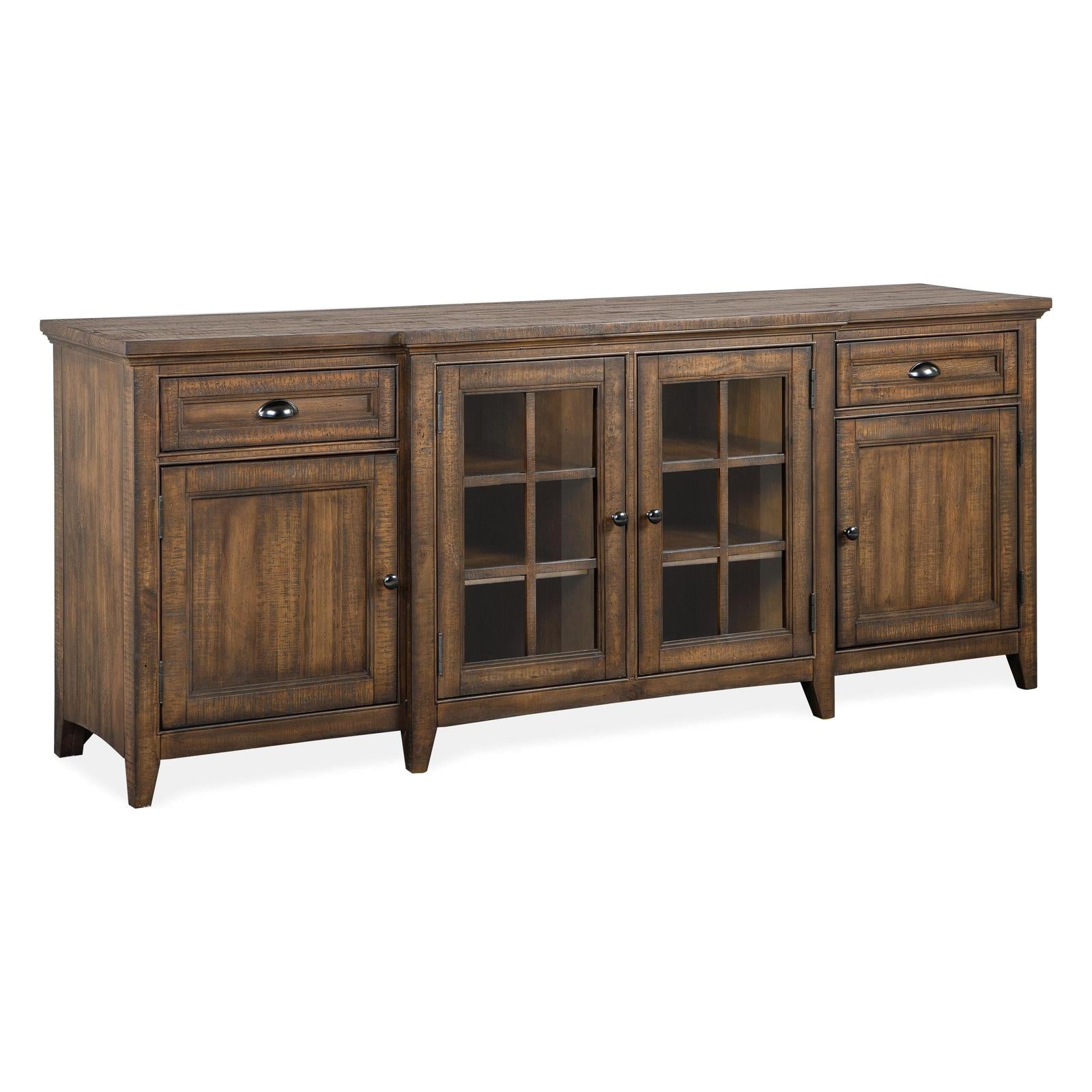 Magnussen Home Bay Creek Toasted Nutmeg Console