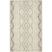 Feizy Anica 8006F Transitional Geometric Rug in Ivory/Taupe/Gray