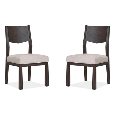 Magnussen Home Tauren Coffee Bean Side Chair Set of 2