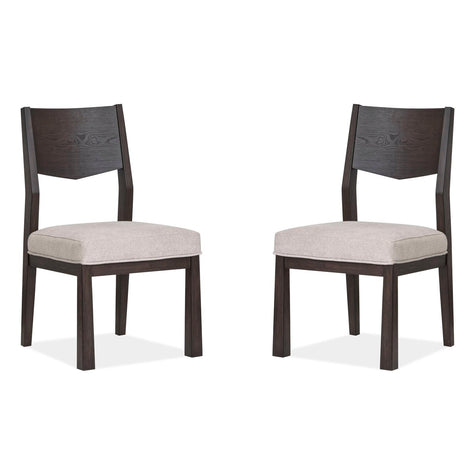 Magnussen Home Tauren Coffee Bean Side Chair Set of 2