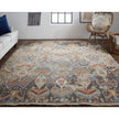 Feizy Leylan 0563F Transitional Ikat in Taupe/Tan/Orange