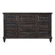 Magnussen Home Calistoga Weathered Charcoal Drawer Dresser