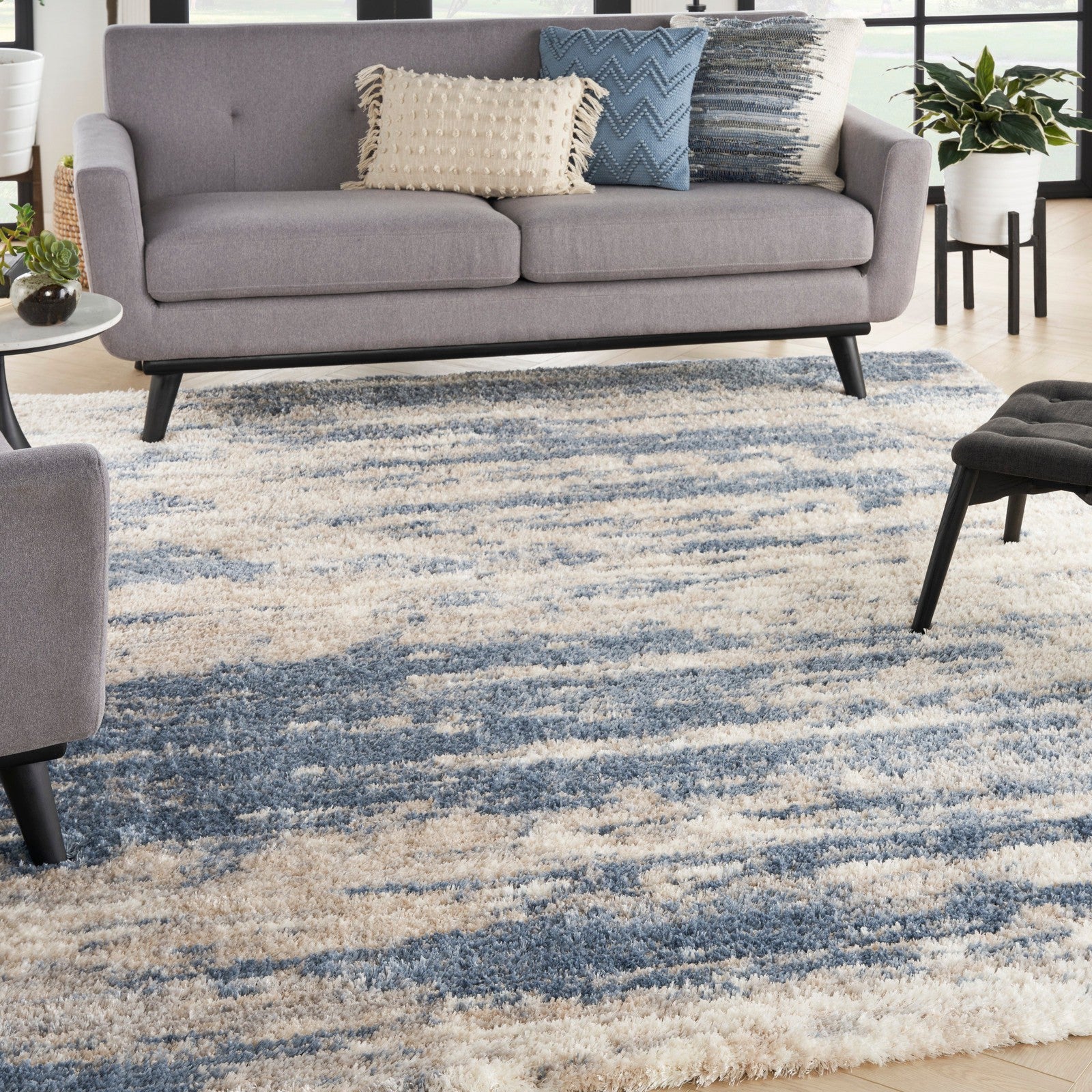 Nourison Dreamy Shag DRS10 Shag Indoor Rug