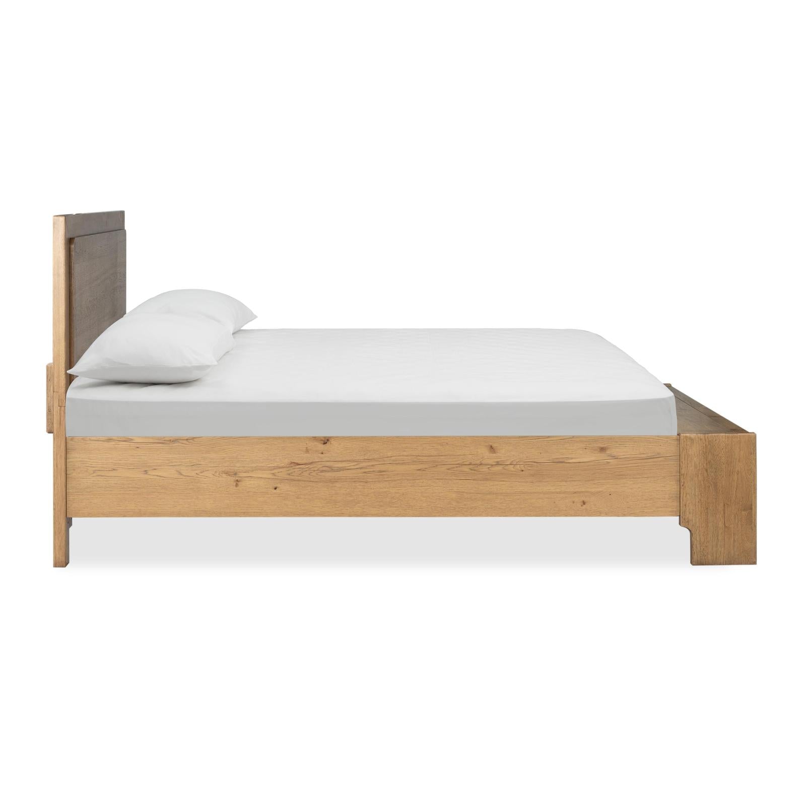 Magnussen Home Davenport Rustic Panel Caramel Bed