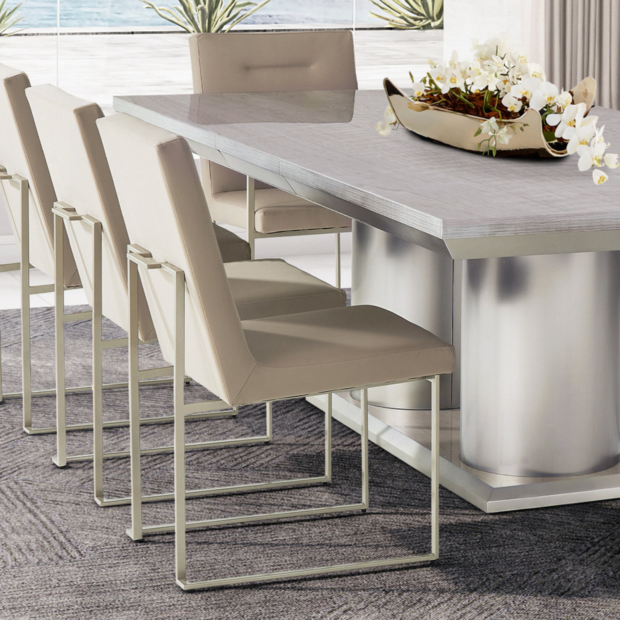 Michael Amini Marin Dining Side Chair - Set of 2