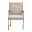 Michael Amini Marin Dining Arm Chair - Set of 2