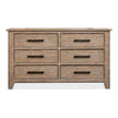Magnussen Home Claremont Smokey Taupe Double Drawer Dresser