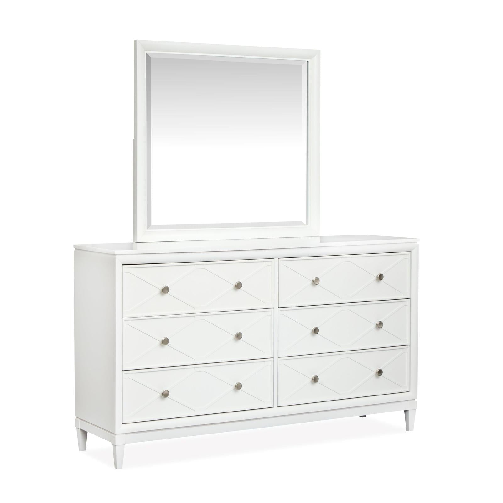 Magnussen Home Springhouse Whisper White Double Drawer Dresser