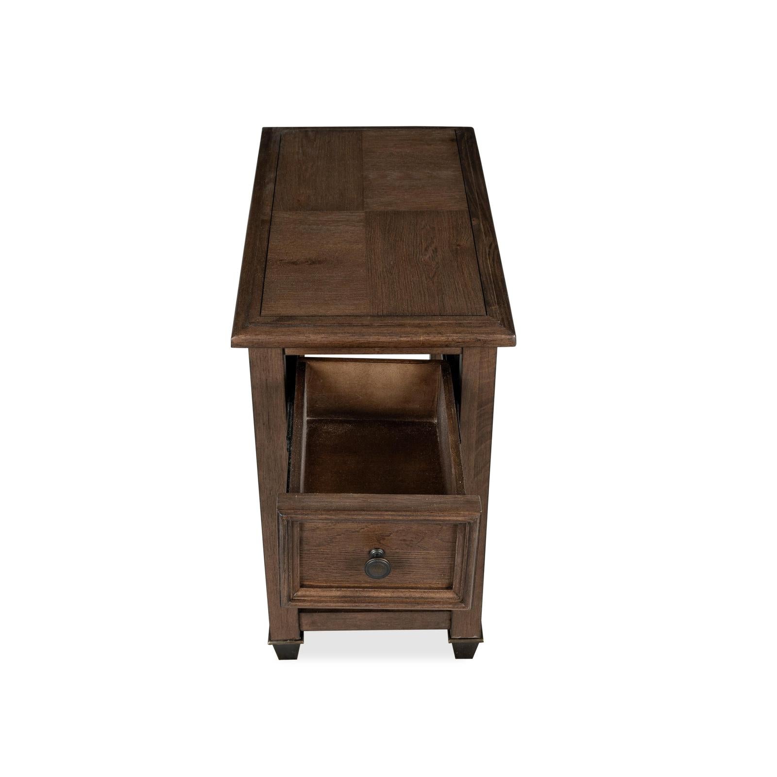 Magnussen Home Cormac Brown Rectangular Accent Table