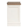 Magnussen Home Kingston Whisper White & Cerused Nutmeg Drawer Nightstand