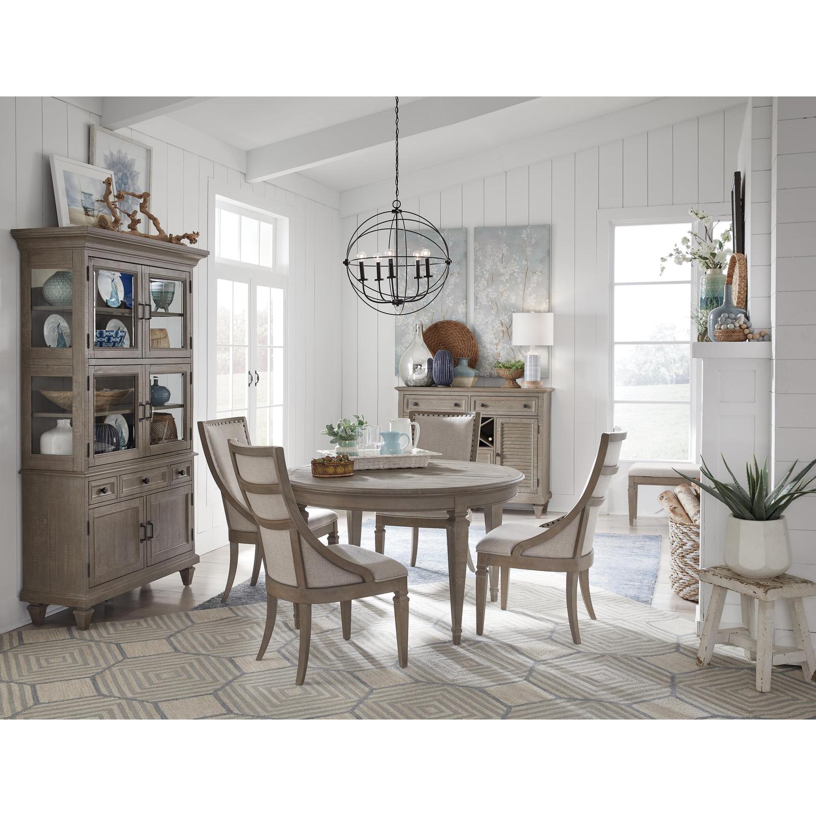 Magnussen Home Lancaster Dovetail Grey Dining Cabinet