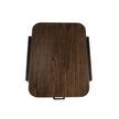 Magnussen Home Hallie Milk Chocolate & Dark Chocolate Rectangular End Table