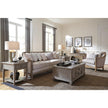 Magnussen Home Lancaster Dovetail Grey Lift Top Storage Cocktail Table With Casters