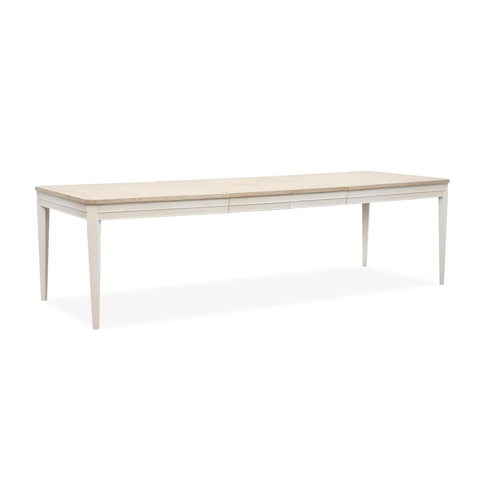 Salt Life Home Echo Isles Sea Pearl and Driftwood Extendable Rectangular Dining Table