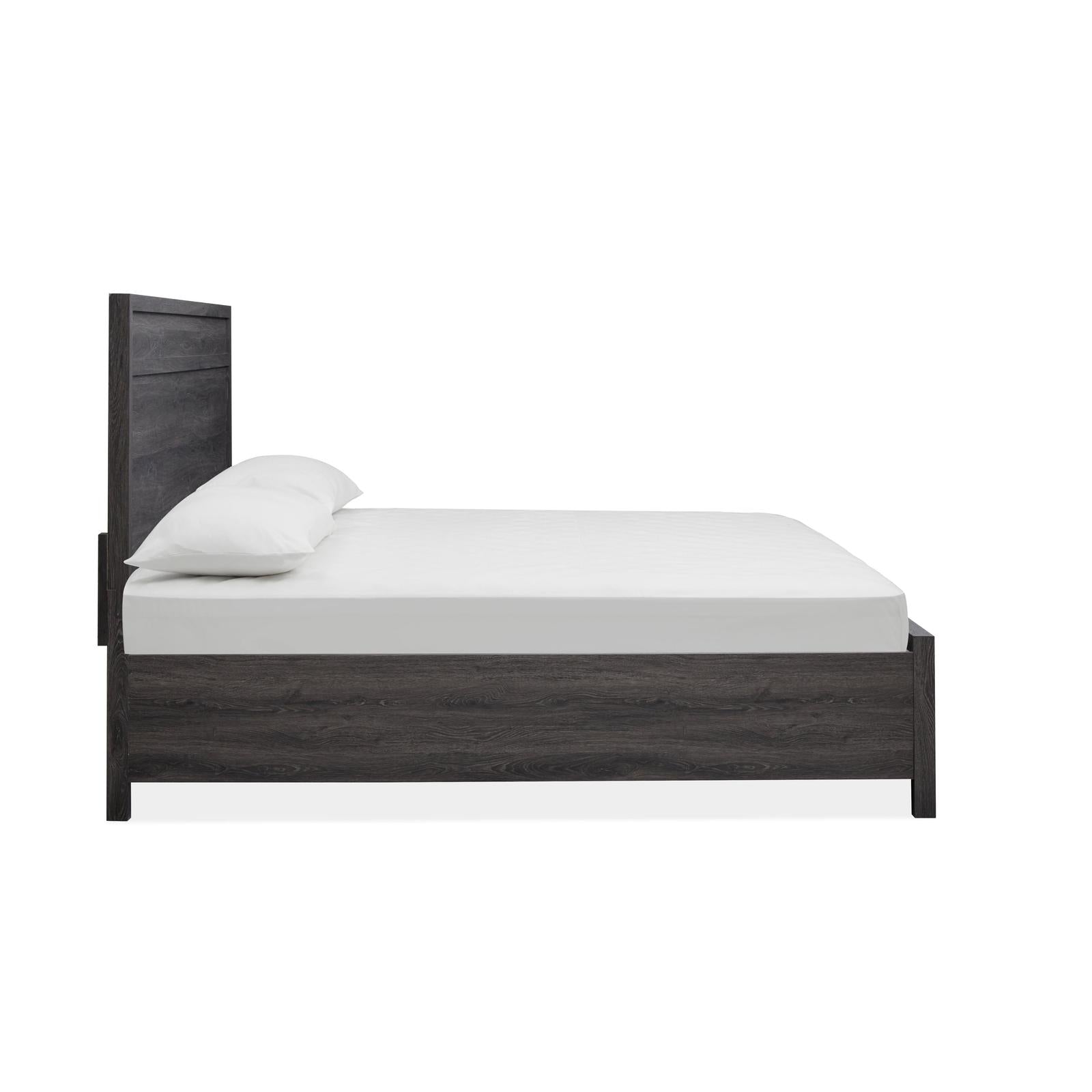Magnussen Home Merrifield Raisin Black Panel Bed